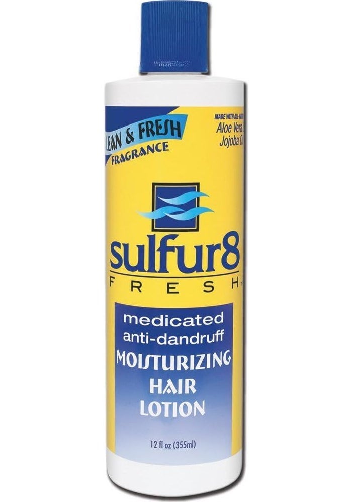 Sulfur 8 Fresh Moisturizing Hair Lotion 12 oz - Image 1